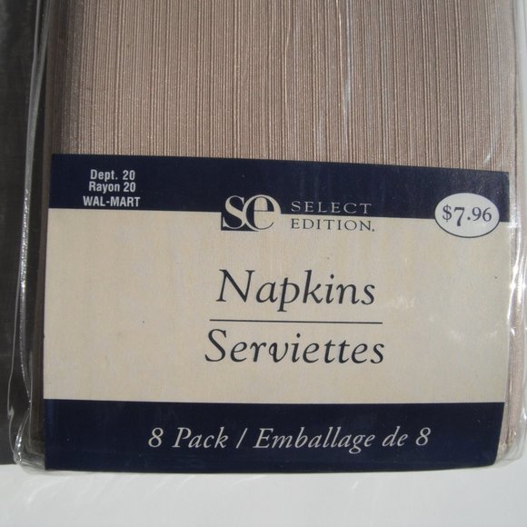 Select Edition Tablecloth 52inx70in & 8 Napkins 17inx17in New - Picture 10 of 12